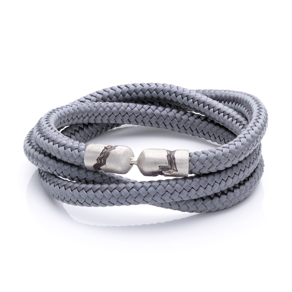 Gray Rope Bracelet